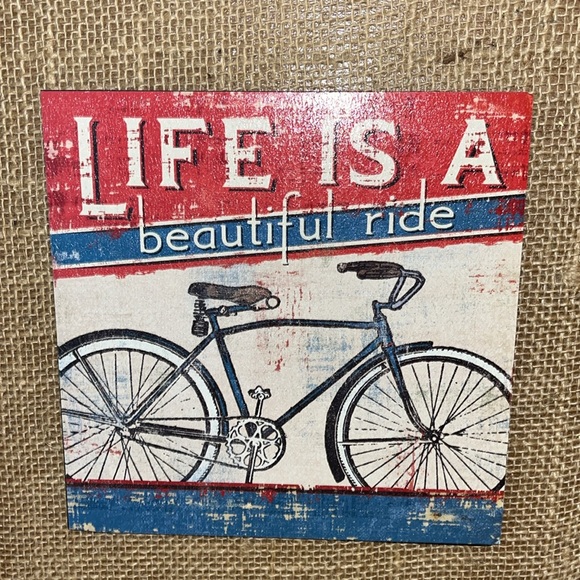 Life is a beautiful ride frame picture bicycle - Picture 2 of 7